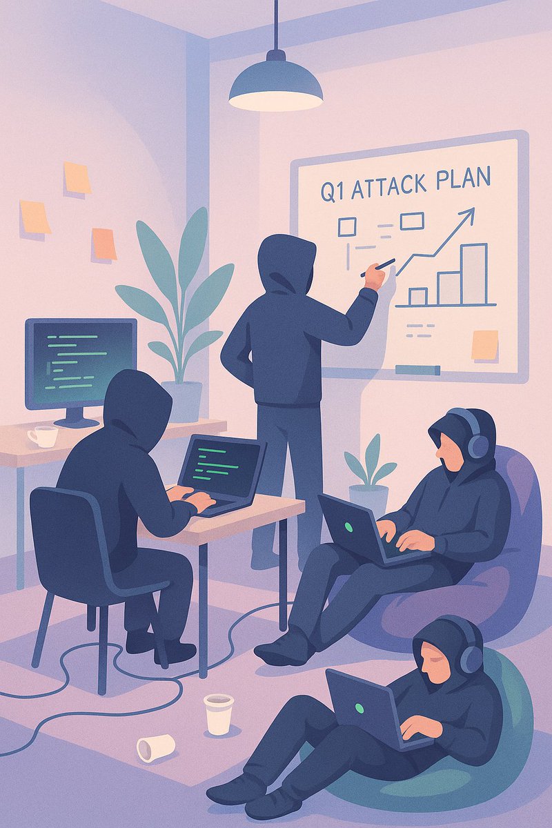 Cybersecurity talent gap is getting ridiculous. 
1 out of 3 companies has their security team only half-staffed. 

But cybercriminals? 
They’re hiring aggressively and scaling like a startup. 
Stay safe out there!🤠