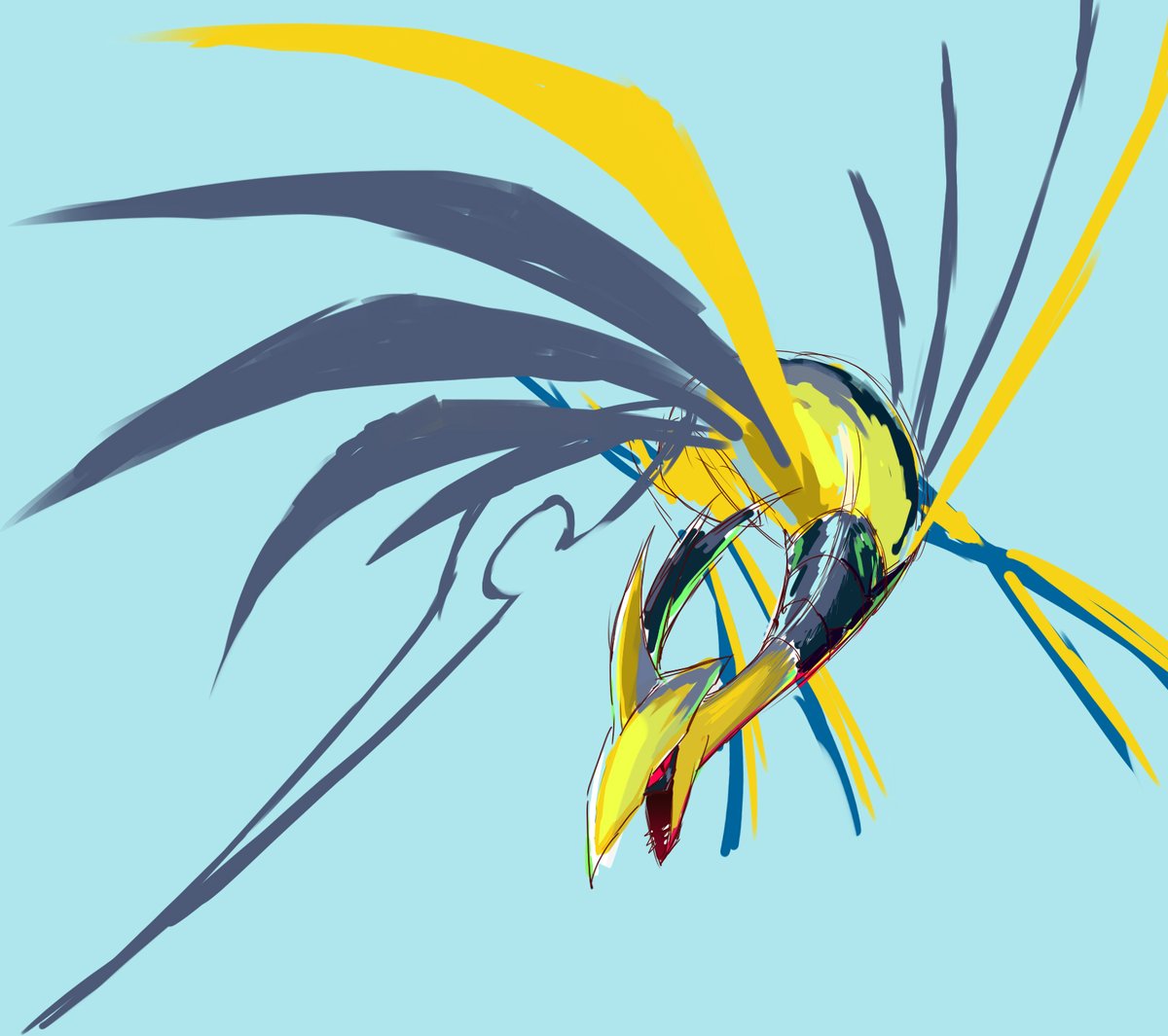 wip ・ Mega Skarmory ✎. . .