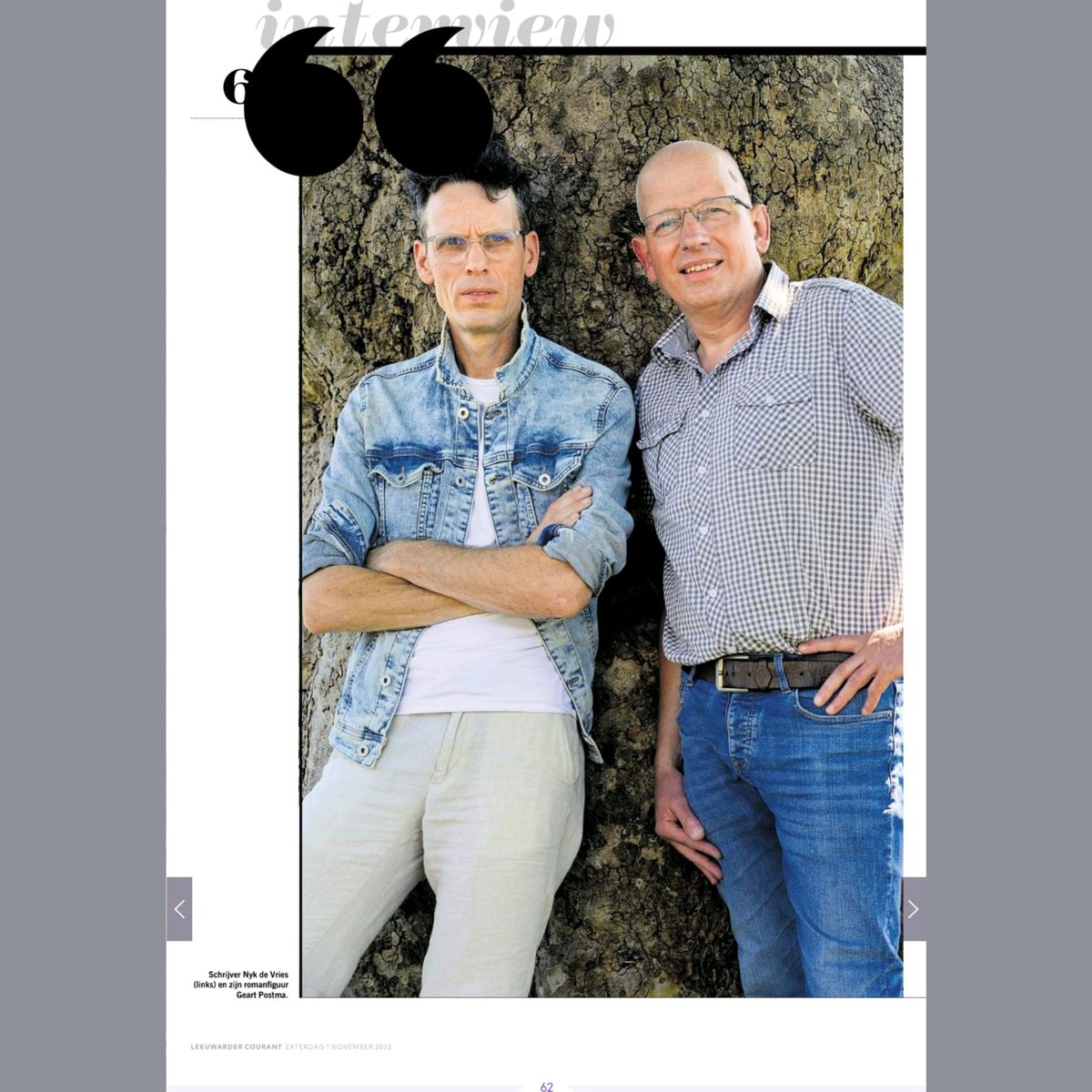 Nykdevries's tweet image. Mijn roman 'De Baptisten' is voor belangrijk deel geïnspireerd op mijn vriendschap met Geart Postma met wie ik – samen met Fokke vd Veen en Arend vd Zee – de band The Amp begon. In @lc_nl en @dvhn een uitgebreid dubbelinterview met de 'echte' Wytse en Marten, door @jacobhaagsma .