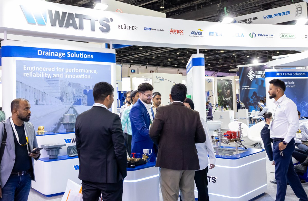 Dutcotennant's tweet image. DUTCO TENNANT LLC insists: If you want to see the best in intelligent water systems, you MUST visit Watts Water Technologies. They are showcasing #innovation that delivers real ROI.

Hall: 3, DWTC
Stand: 3A14

Go Seal the Deal!

#BIG5Global #Watts #DutcoTennantLLC