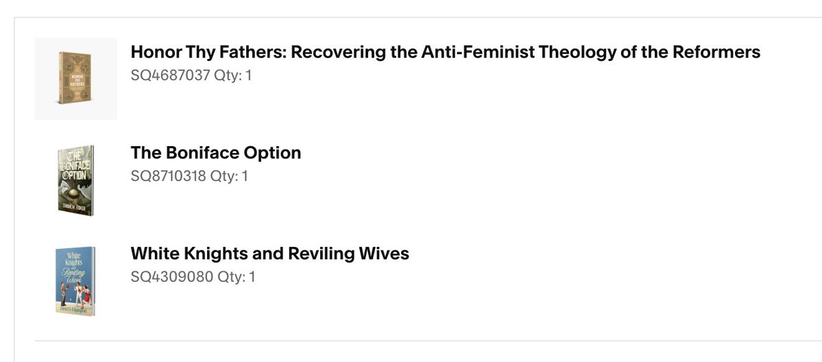 TheMcGloneCode's tweet image. Hey @New_Christendom these still haven&apos;t shipped and I made my order on Nov. 4. -- order #13174

I&apos;m going to guess that @DavidEdgington&apos;s book is selling so fast that you ran out and are waiting for more to print. :)