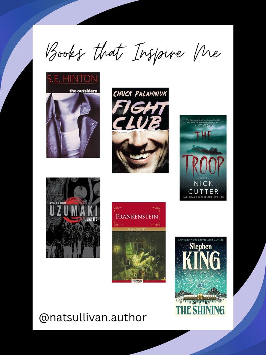NatSullivan77's tweet image. What books have you read before that inspire you? #booktwt #readingcommunity #WritingCommunity #books #writing #tbr #bookrecs