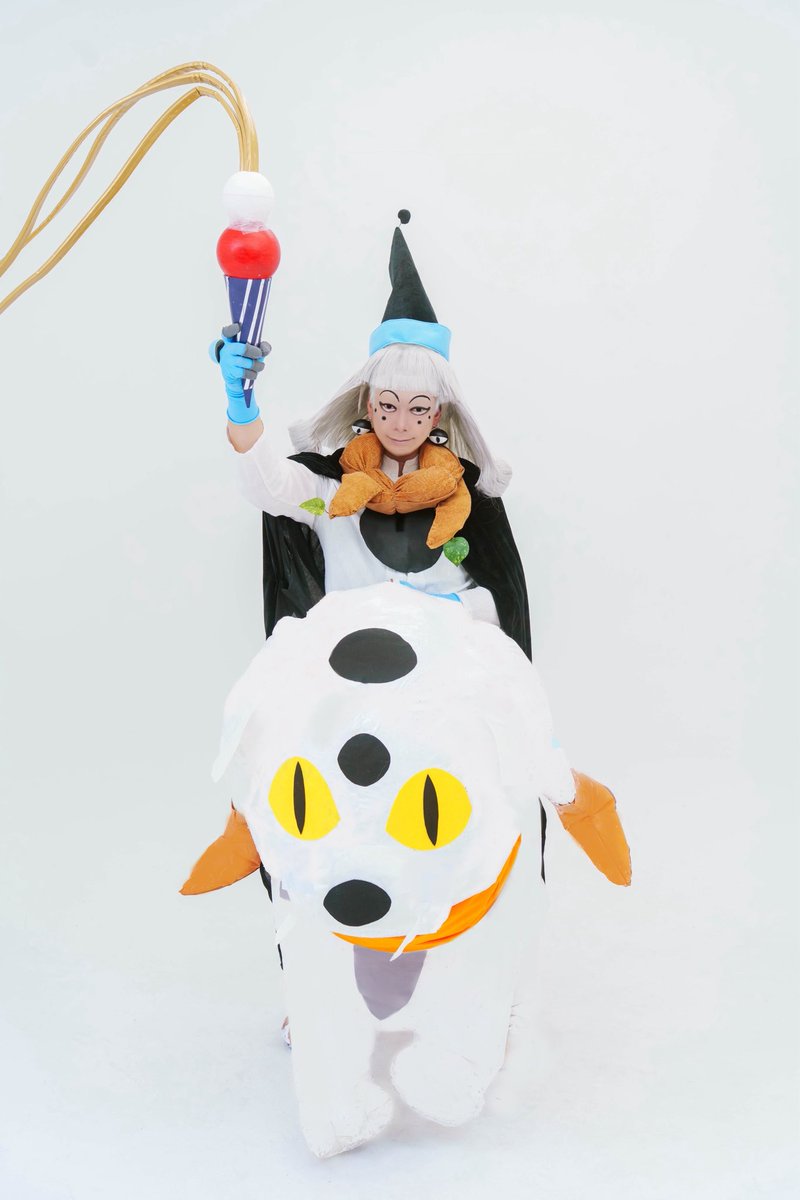 【おそくほうてきななにか】
申公豹:わい
衣装:spocK（スポック）さん（<a href="/spocK79080392/">spocK（スポック）</a> ）
ウィッグ:遠野さん（<a href="/septlance_tr/">☁️⭐遠野🐇🪷</a> ）
雷公鞭:高橋チタさん（<a href="/TITA_yoisho/">高橋チタ(修羅場)</a> ）
みんなの力を集結してできあがりました✨️本当にありがとうございました🙇‍♂️
#もうこんな星などいらない併せ