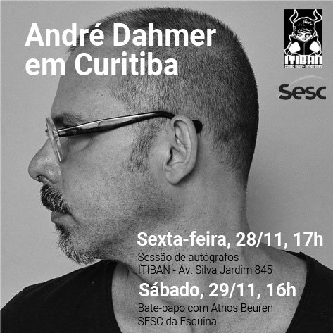 Estarei em Curitiba neste final de semana!