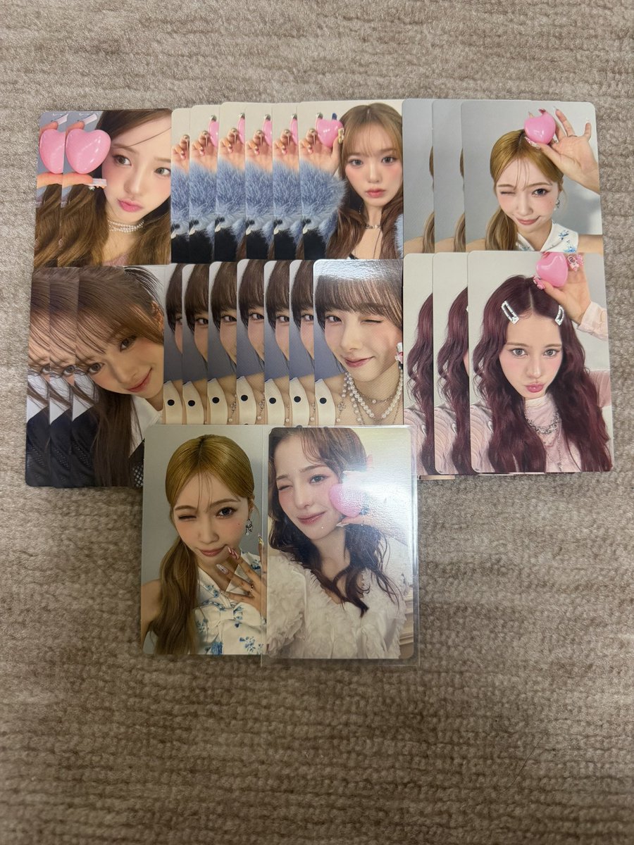 #NiziU交換
求⇒🤍ྀི💜ྀི🩵ྀི
譲⇒写真
異種交換🙆‍♀️  トレカ同種🤍ྀི
会場限定🤍ྀི9/6.10/5
                💜ྀི9/6.9/7.10/11.10/12
特典        🤍ྀིタワレコ以外
                🩵ྀིHMV.ラキドロ以外