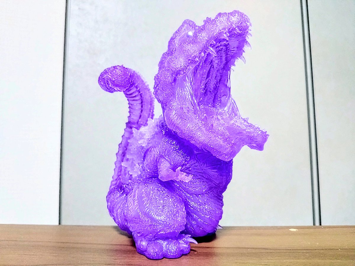 デフォリアルゴジラ 2016 第4形態 覚醒Ver. パープルクリアエディション ギガンティックシリーズ×デフォリアル ゴジラ(2016) 第4形態 覚醒Ver