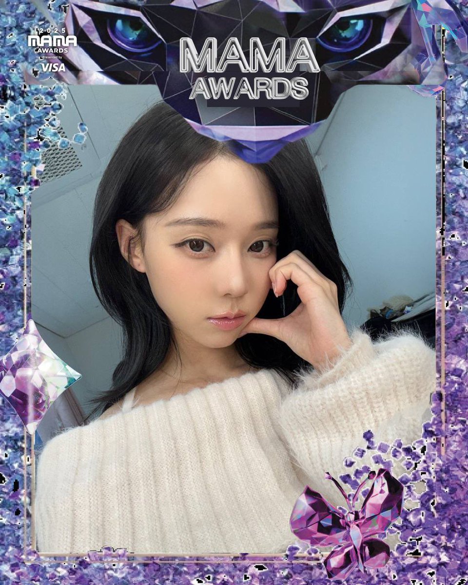 wizter's tweet image. revealing my MAMA selfie with this cute frame! &amp;lt;3