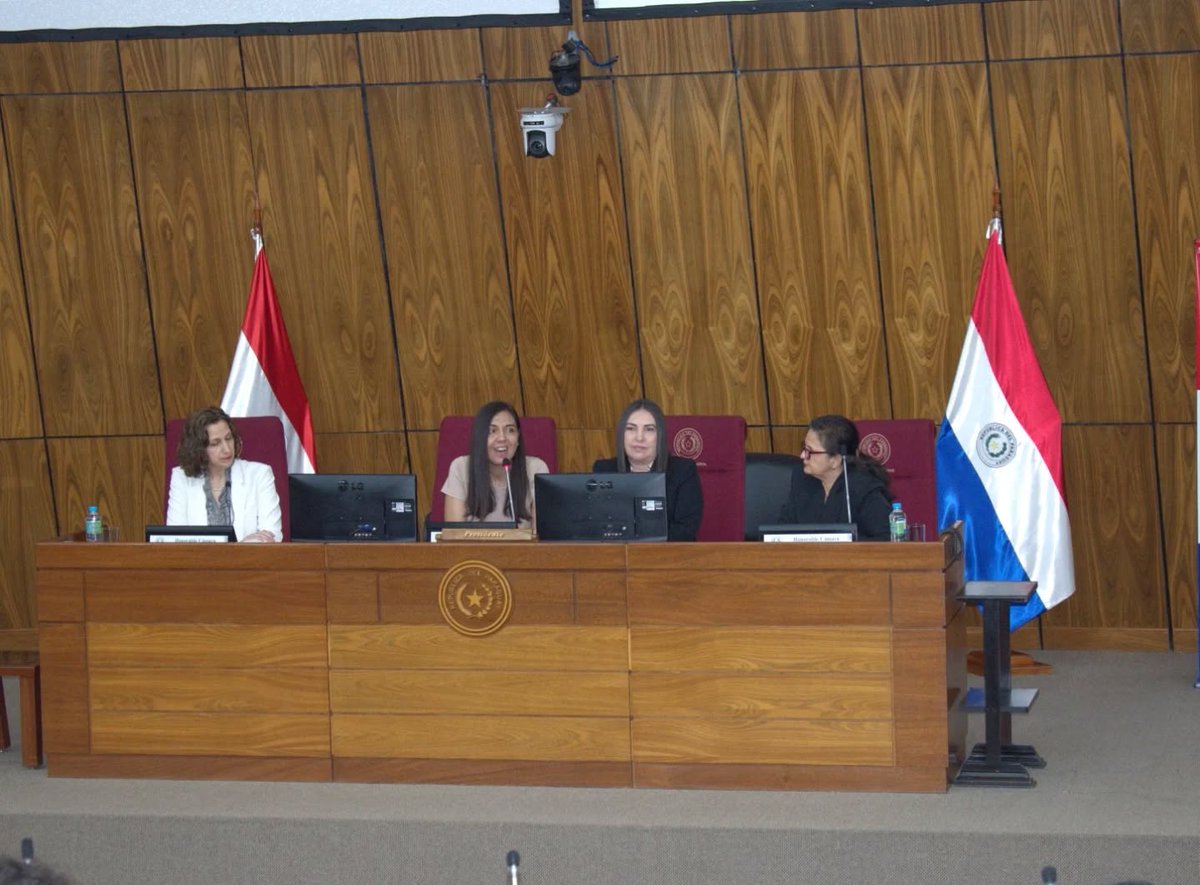 CDIApy's tweet image. 🗣️En el Conversatorio “Romper ciclos de exclusión: Garantizar derechos para hacer frente al criadazgo&quot; se compartieron experiencias; avances de investigaciones y se conversó sobre proyecto de ley de protección integral frente al criadazgo.

#CDIA #Derechos #NiñezyAdolescencia