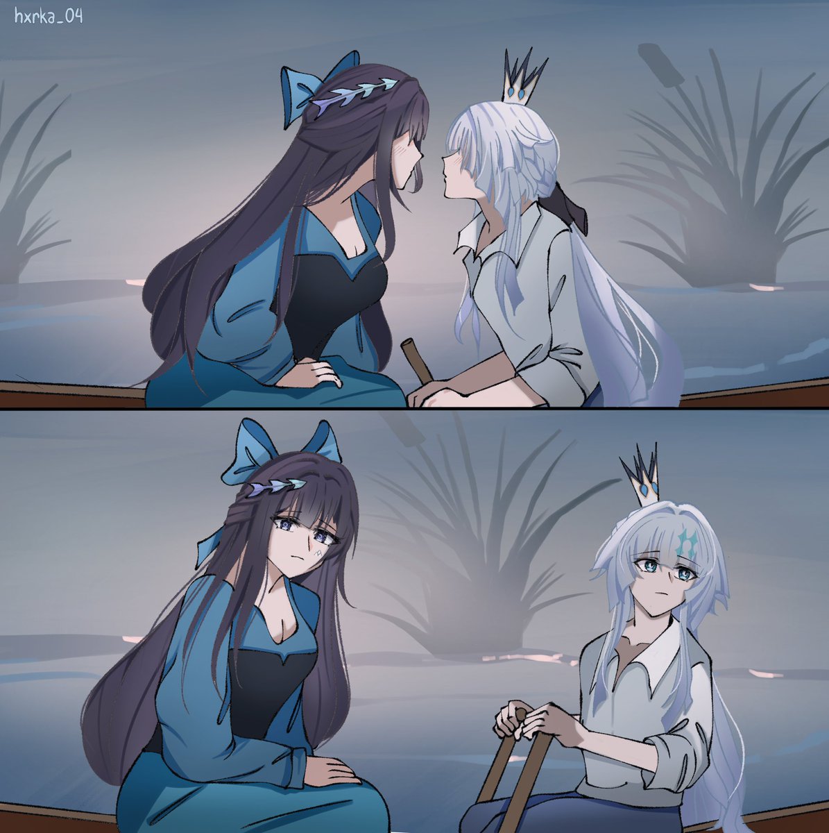 hxrka_04's tweet image. Day 2 | Fairytale AU

Sha-la-la-la-la-la
My oh my
Look like the girl too shy
Ain&apos;t gonna kiss the girl

#cerysilensweek2025 #cerysilens