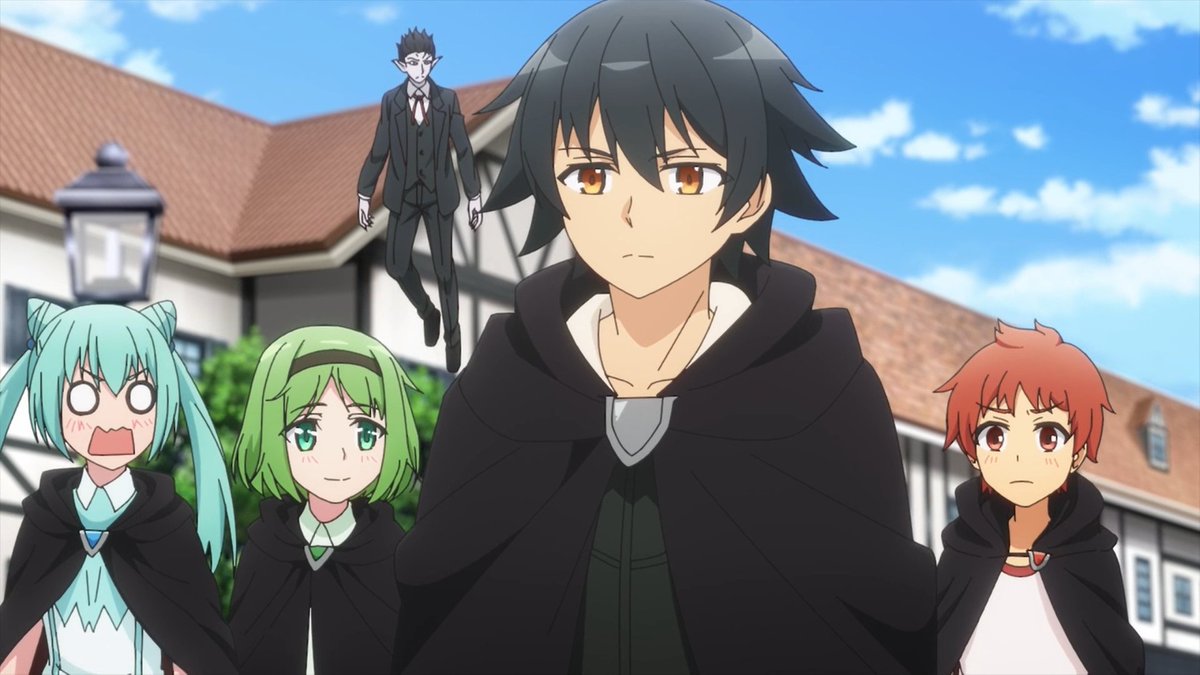 Phantom_Izuku's tweet image. #HeroWithoutAClass ep.10
-Meh episode.
-Seeing Arel easily beat golems, undead and a vampire like demon was only slightly amusing.
-The start of the plotline involving the School of Black Magic was meh.