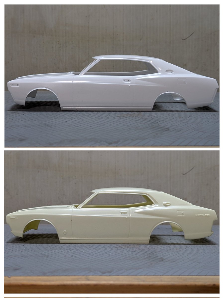 ニチモ1/24 130ローレル前期 こちらも完成〜☺️ ニチモのローレルと