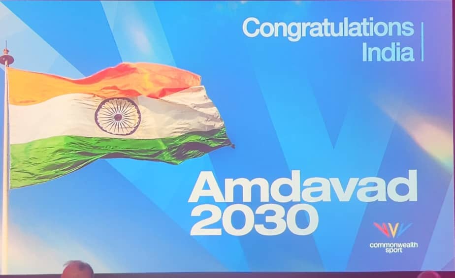 _eocga's tweet image. The Commonwealth Sport General Assembly has awarded Amdavad, India the rights to host the 2030 Commonwealth Games — the Centenary edition marking 100 years since the first Games in 1930.
#Amdavad2030 #CommonwealthGames2030 #CentenaryGames #EswatiniCGA