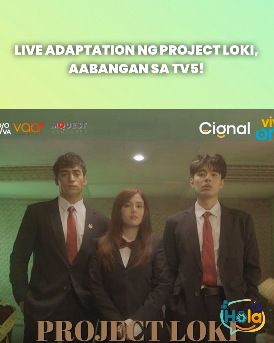 holaphofficial's tweet image. CHIKA: Live series adaptation ng hit novel na #ProjectLoki, aabangan sa TV5!