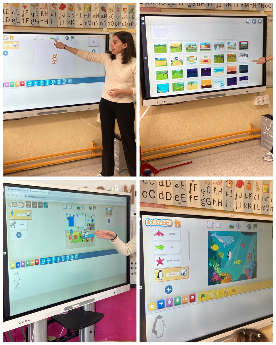 CDE_Segovia's tweet image. En el #CRALosLlanos jugamos a ser programadores con #ScratchJr 🐱

Nuestros peques han creado sus propias historias ¡y se han convertido en auténticos expertos de la programación!

#codigoescuela_SG