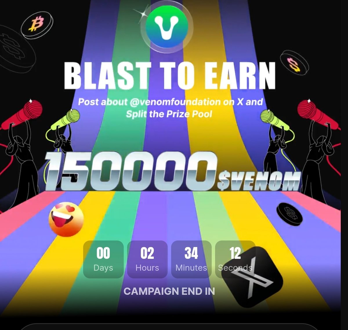 Officialhumbl1's tweet image. .@VenomFoundation #BingXSpotBlast Campaign ends in few hrs.

@VenomFoundation isn’t competing to be another L1. It’s building the backbone for regulated, compliant, real world blockchain systems.

#Layer0 #EnterpriseBlockchain #GovTech #BingXSpotBlast