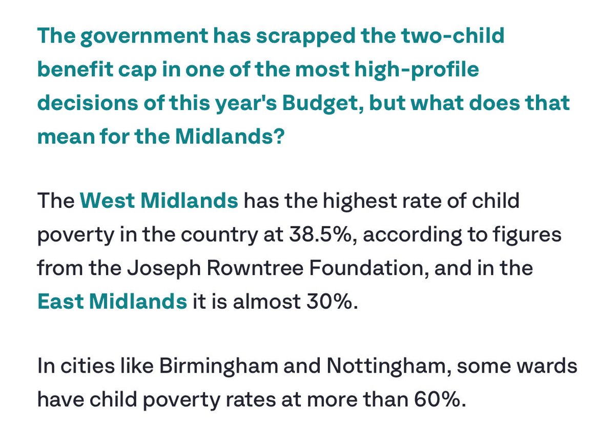 misspaulalondon's tweet image. ‘Child poverty’ should be changed to ‘Muslim families in the Midlands that have countless children on benefits’ 

Scraping the two- child benefit cap is ludicrous, next year the top 5 baby names will all be Muslim names, some will breed like rabbits now! 

Agreed? 

#budget