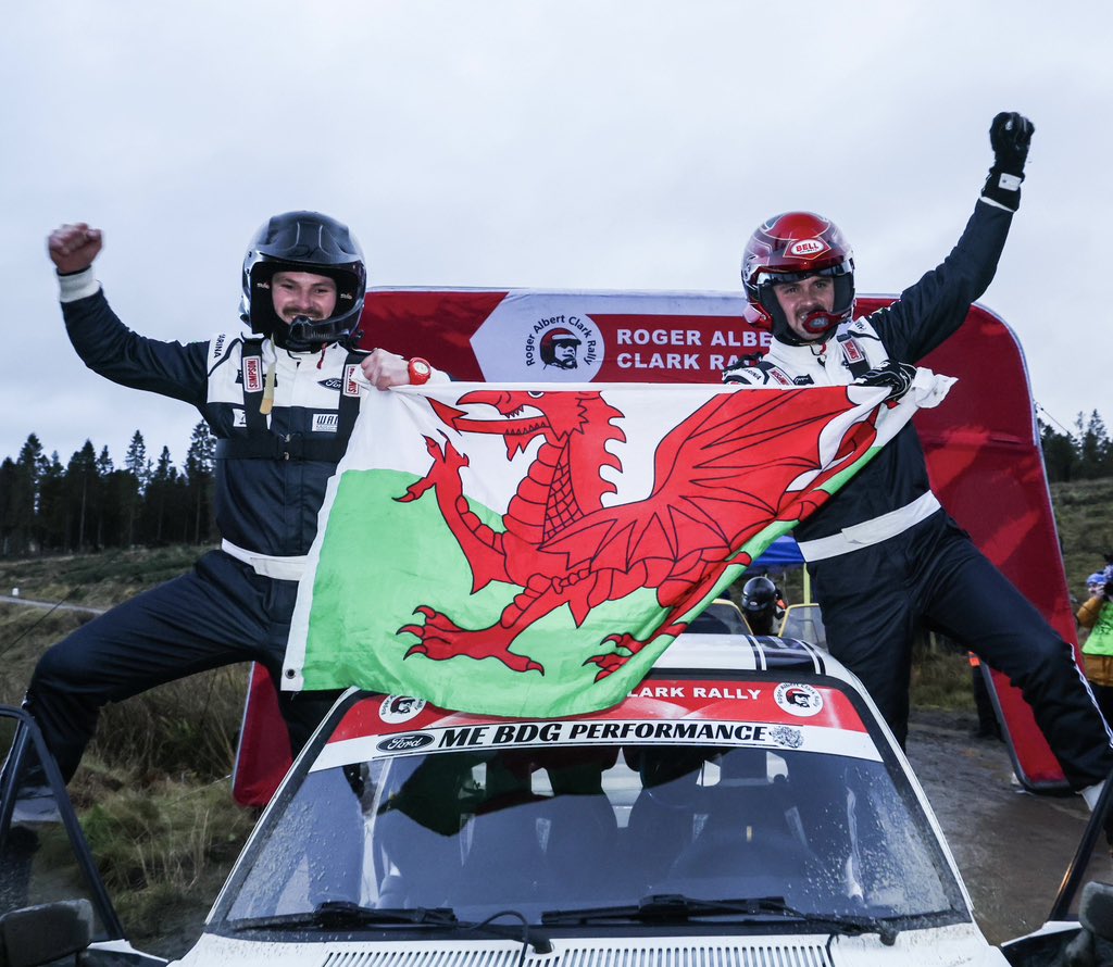 Dale_Furniss's tweet image. That’ll do.. RAC Rally Winners.