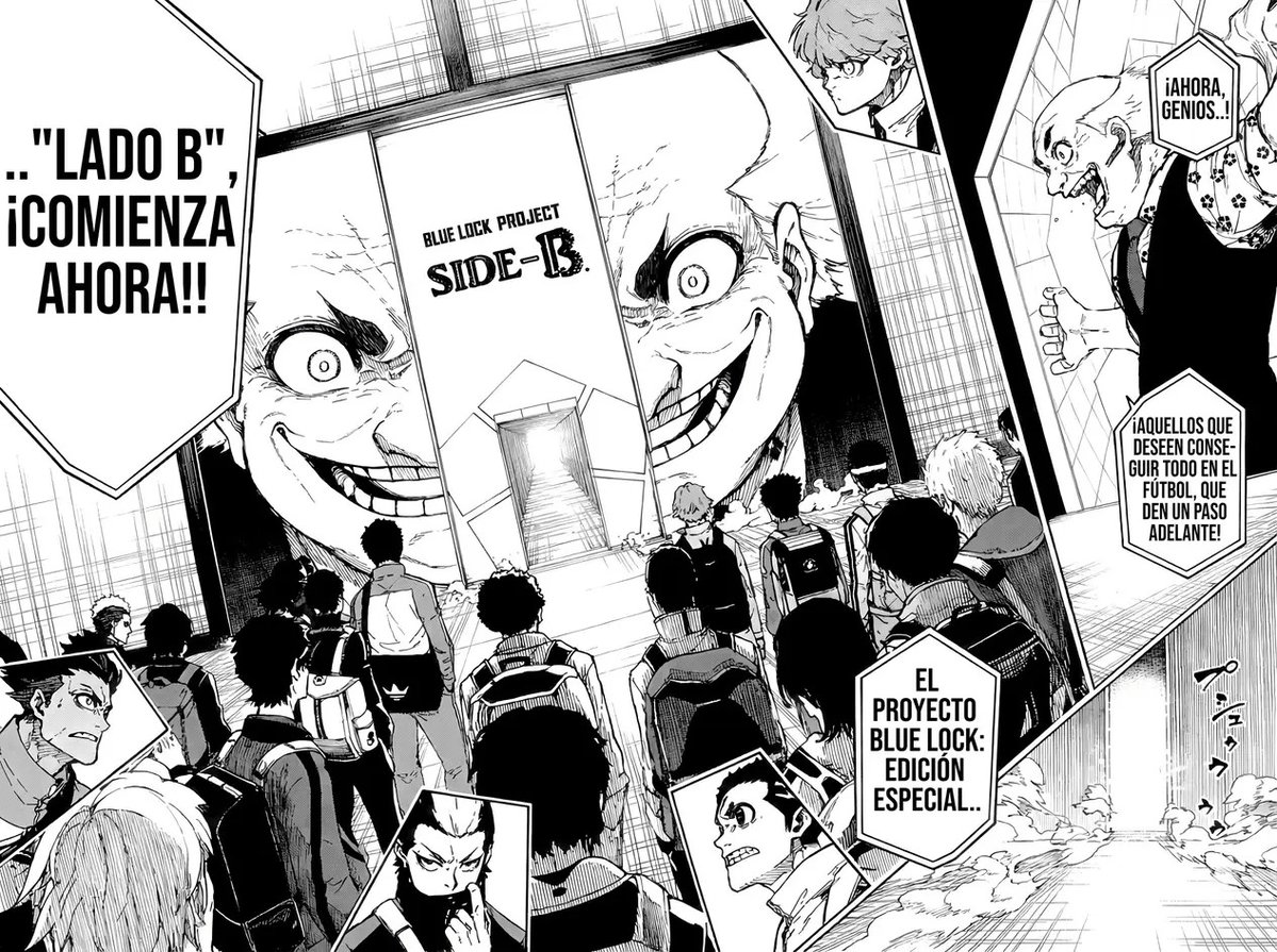 En el nuevo capítulo 327 de BlueLock está mi Keisuke en el proyecto SIDE-B. Soñar es gratis pero... No hay que perder la esperanza 🐊