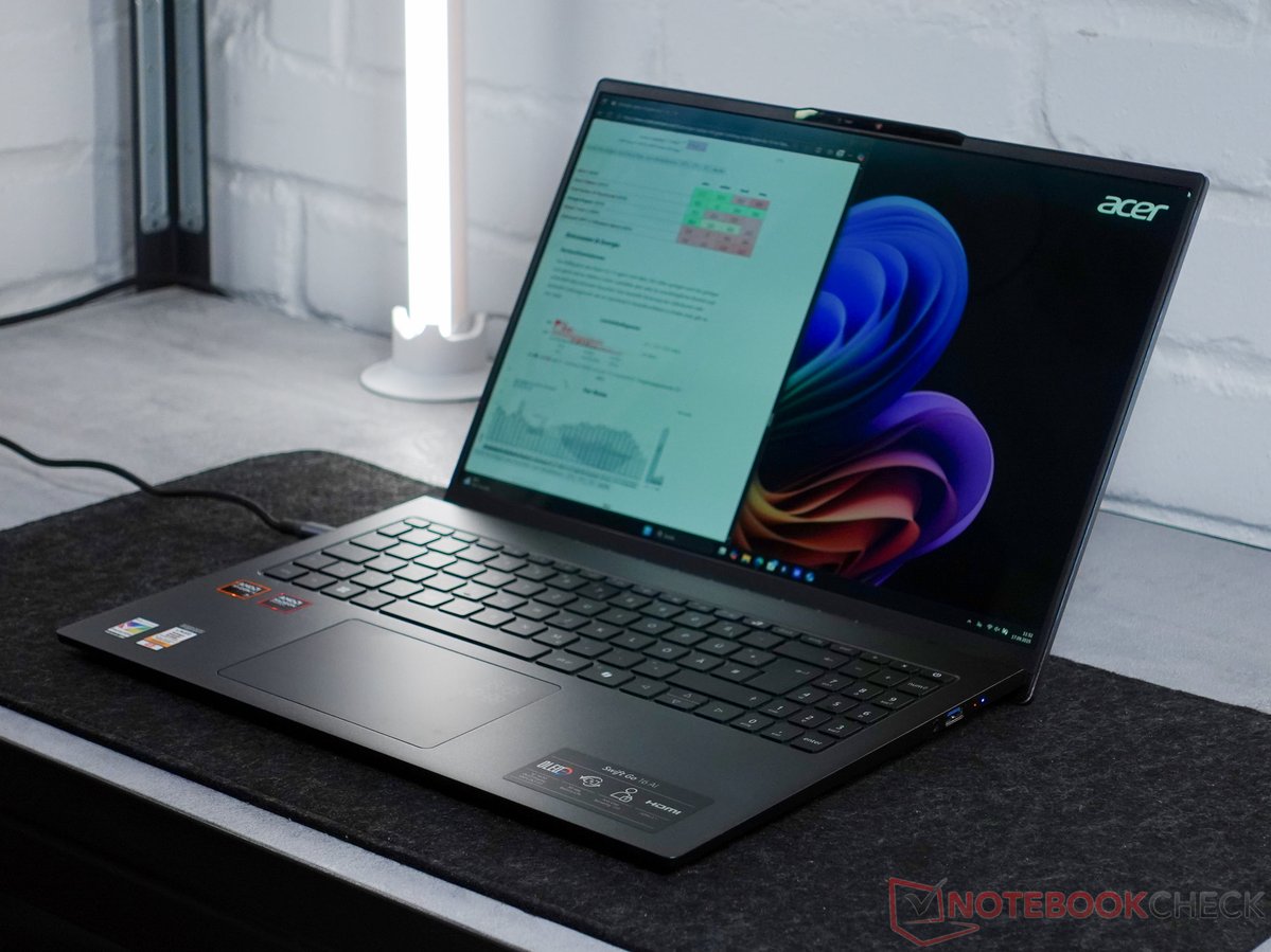 notebookcheckit's tweet image. Recensione dell&apos;#Acer #Swift Go 16 AI: Prestazioni solide e #OLED colorato
tinyurl.com/47azhtwk
#laptop #pc #computer #notebook #AcerSwiftGo16 @Acer @AcerItalia