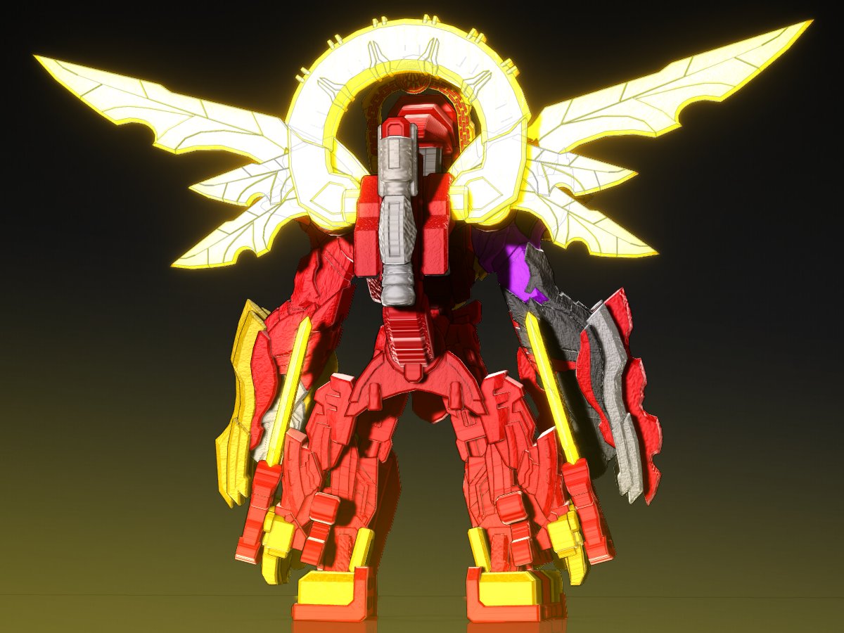 jimmy_94251's tweet photo. リョウテガソードクリムゾン 
#ゴジュウジャー #Gozyuger https://t.co/03rXU5Z6se