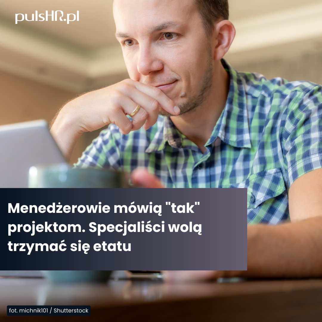 Aż 43 proc. Polaków deklaruje, że mogłoby utrzymywać się wyłącznie z pracy projektowej, a największą otwartość na taki model wykazują menedżerowie oraz przedstawiciele pokolenia Z. Takie wnioski płyną z analizy <a href="/ManpowerGroupPL/">ManpowerGroup Poland</a> 

Szczegóły -> tiny.pl/wxk4b_ns