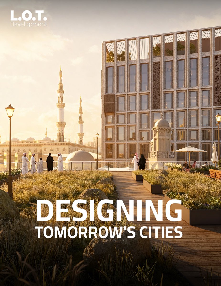 LOTDevelopments's tweet image. تدمج LOT بين الابتكار والرؤية لتصميم بيئات عمرانية تجمع الإنسان بالمكان، وتخطط اليوم لمدن اكثر استدامة في الغد.

#AhmedTaia #LOTDevelopment #FromConceptToConcrete
#ConnectingPeople