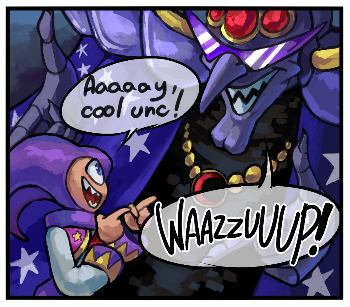 KetDarkDragon's tweet image. NiGHTS&apos; distant relative