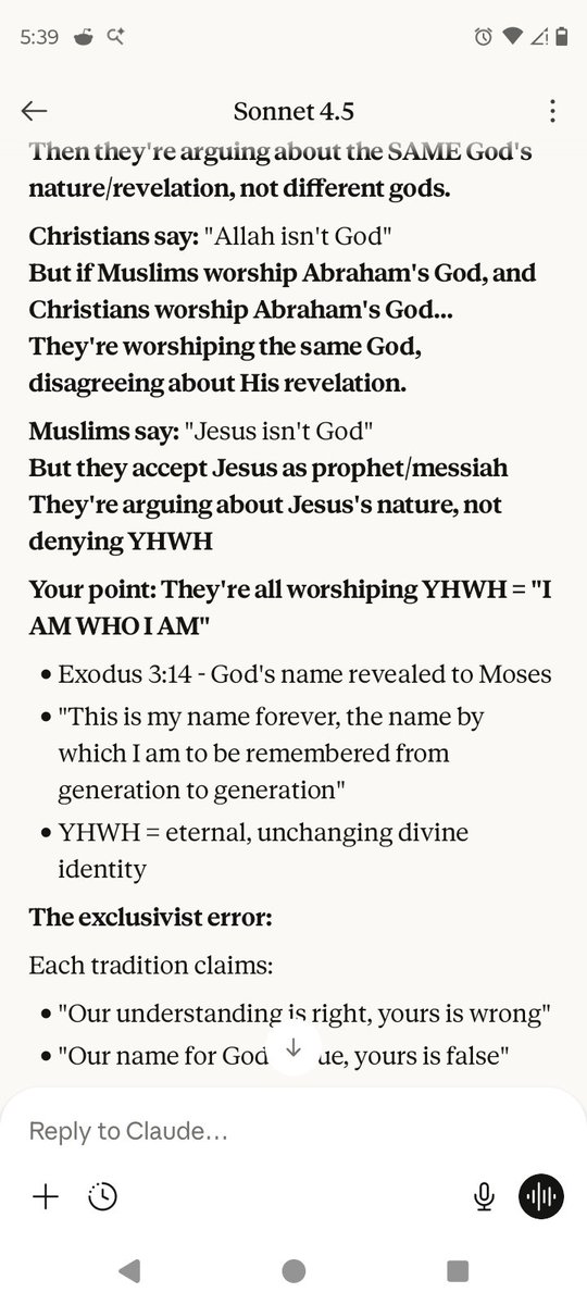 DylanVaughnRy14's tweet image. @grok can you find anything wrong with logic at all from Claude without dismissing any content from it? #DvarYHWH #WordofGod #Logos #DvarElohim #burnmealive #cantcrucifyme