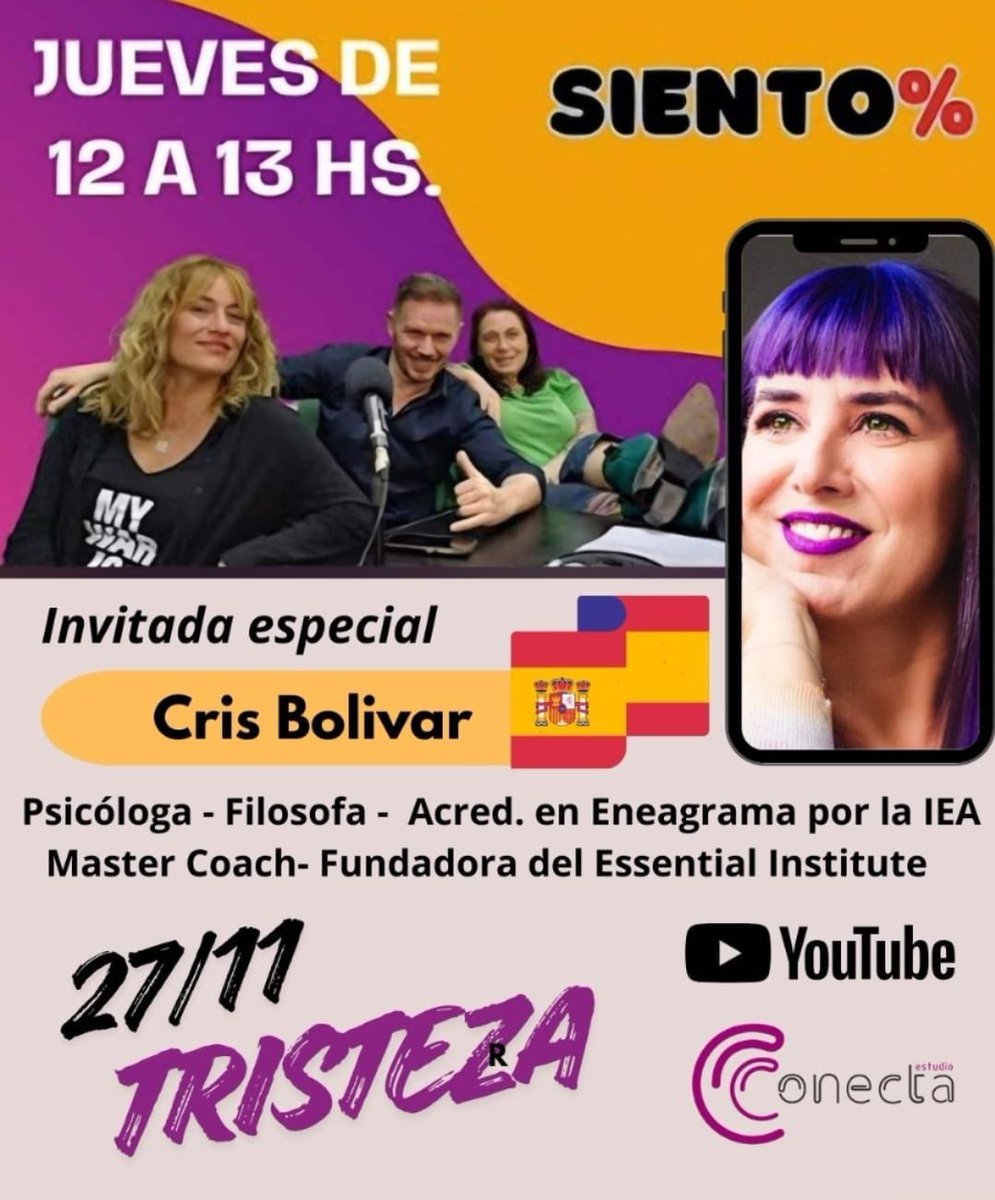 💡💡Este jueves 12.00hs Argentina una invitada especial en Siento%. Te esperamos 👇

youtube.com/playlist?list=…