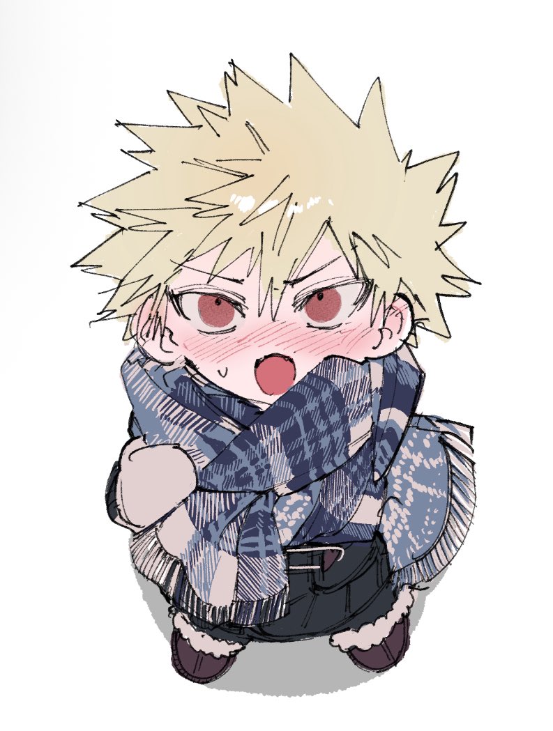 목도리 이게 맞아?