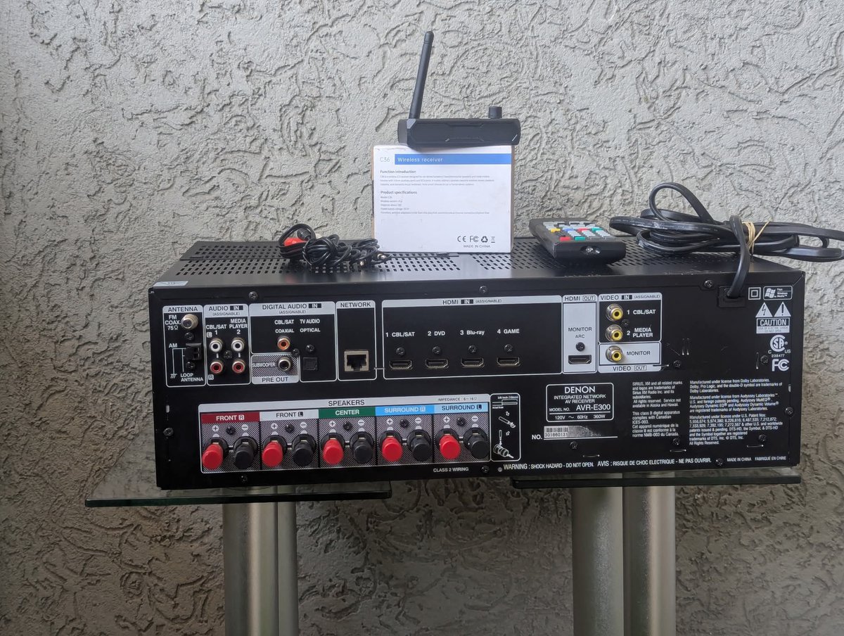 mtronics_'s tweet image. 🔥Denon AVR-E300 — 5.1CH Network AV Receiver | ON OFFER! 🔥

KSH 35,000
📞0738240939 to place your order