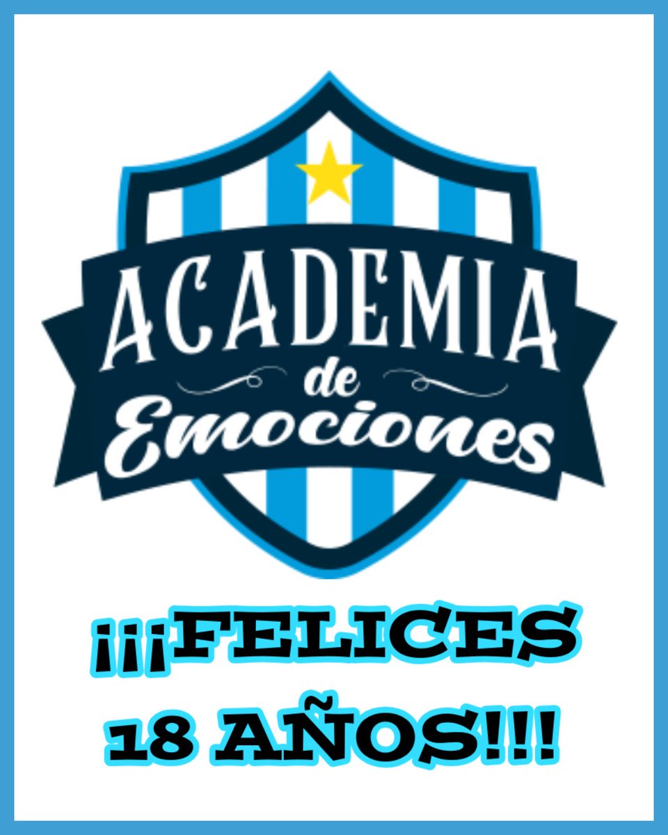 ⏳El 26 de noviembre de 2007, nacía Academia de Emociones, surgió en una noche de catarsis, luego de una derrota.

✅ Primero fue un blog, hoy seguimos a Racing desde nuestras redes y el programa de radio.

💙Gracias por estar, por bancar y querernos, sin ustedes no existimos🤍