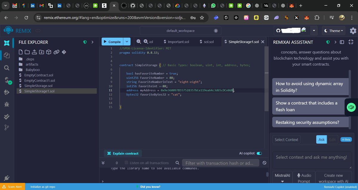 ObasiJewel's tweet image. Day 2.

I faced serious challenges while trying to understand Variables and its types. It took me hours of using different sources- videos and ChatGPT before I could get it clearly and apply it.

✨Variables are simply placeholders for values.