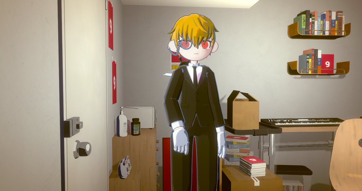 ゴッホで作った自創作キャラ