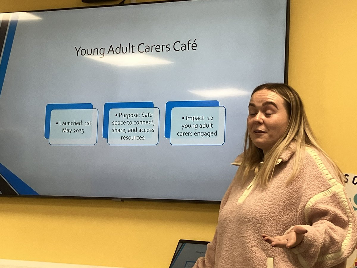 CarersTrustScot's tweet image. Launched May 2025 by Dundee Carers Centre: the Young Adult Carers Café.
A safe space to connect, share &amp;amp; access resources - shaped by lived experience, backed by Caring is Learning. #YoungCarers #CaringIsLearning