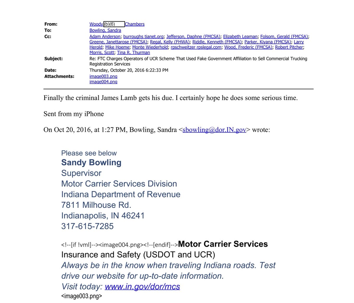 TheSBTC's tweet image. BREAKING OOIDA DEFAMATION OF SBTC SCANDAL:
Here is the defamatory email corrupt government and trade association executives didn&apos;t want you to see... 

After 9 years, with his 2016 FOIA request still not yet complete, @FMCSA just released this evidence of defamation to…