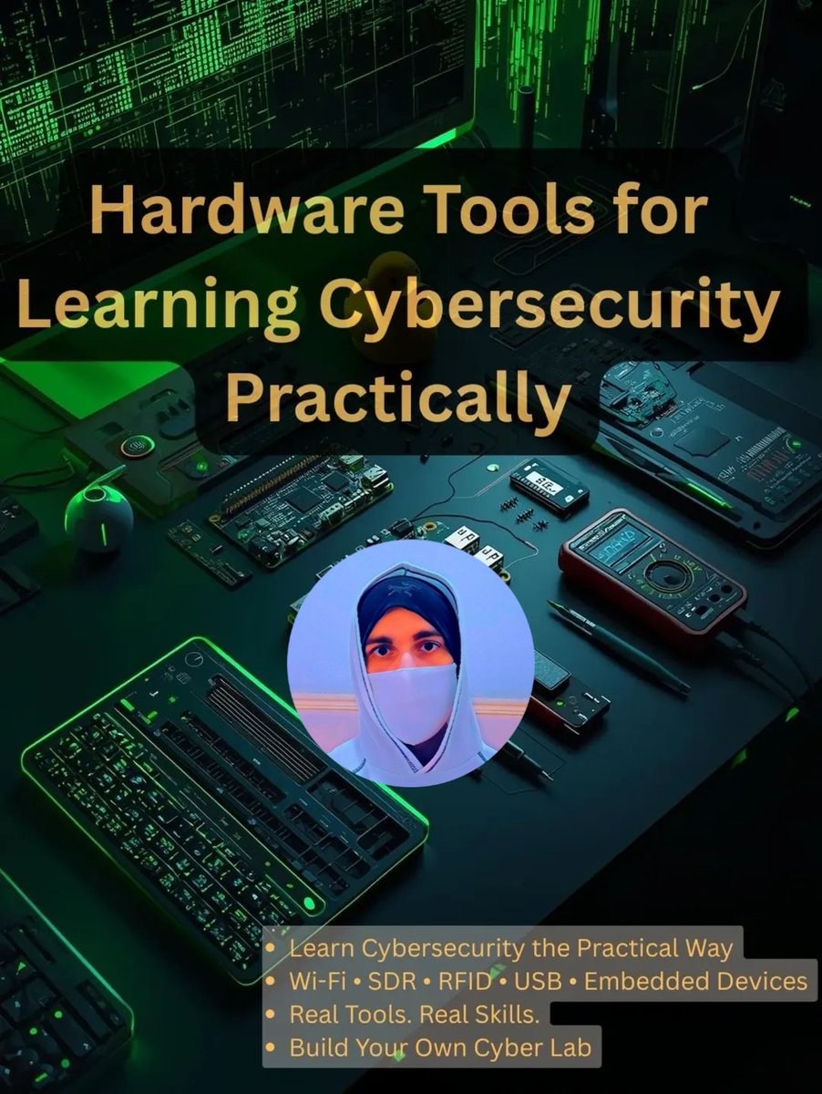 Anastasis_King's tweet image. 🔧 Hardware Tools for Learning Cybersecurity Practically

Hands-on experience is one of the most effective ways to build real cybersecurity skills, and hardware tools play a huge role in that learning journey.

🔖 #CyberSecurity #HardwareHacking #WiFiSecurity