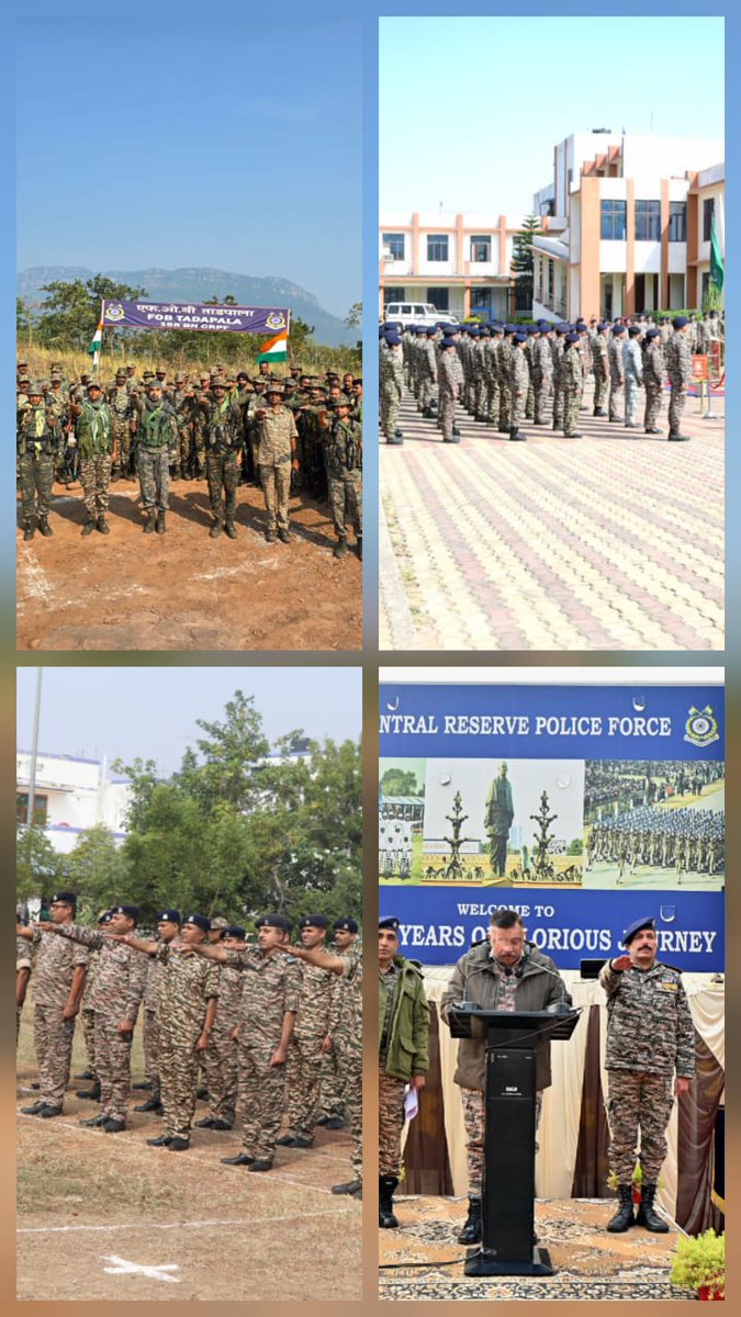 CRPF Marks Constitution
Day with Mass Preamble Reading

DG #CRPF Shri <a href="/gpsinghips/">GP Singh</a> led the mass reading of the Preamble at Force HQ, New Delhi today.
​CRPF units across the nation joined in this festival of our Constitution, reaffirming our faith and our commitment to serve the