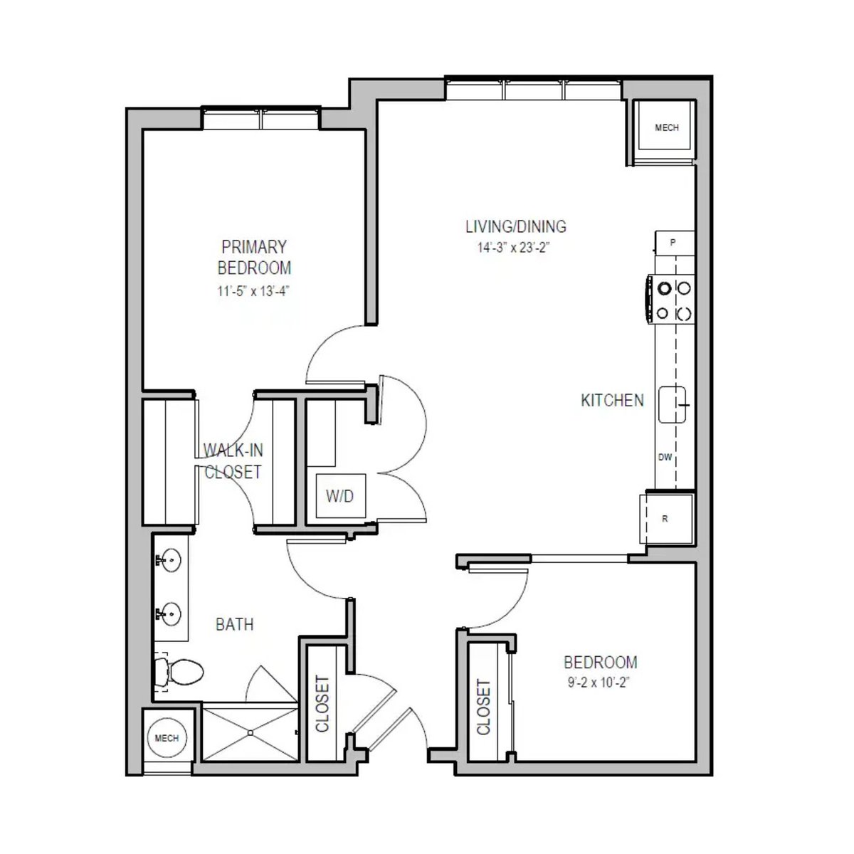bobbyfijan's tweet image. A good example of a Baby Maybe apartment ... in the brand new Navy Yard (Philadelphia) building

990sf 1BR+Den

An interior second room (with a window) that is large enough to be a great home office, guests bedroom or nursery.