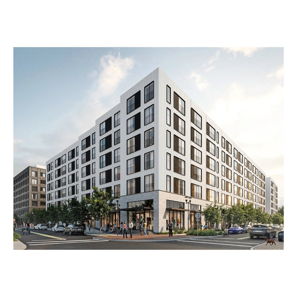 bobbyfijan's tweet image. A good example of a Baby Maybe apartment ... in the brand new Navy Yard (Philadelphia) building

990sf 1BR+Den

An interior second room (with a window) that is large enough to be a great home office, guests bedroom or nursery.