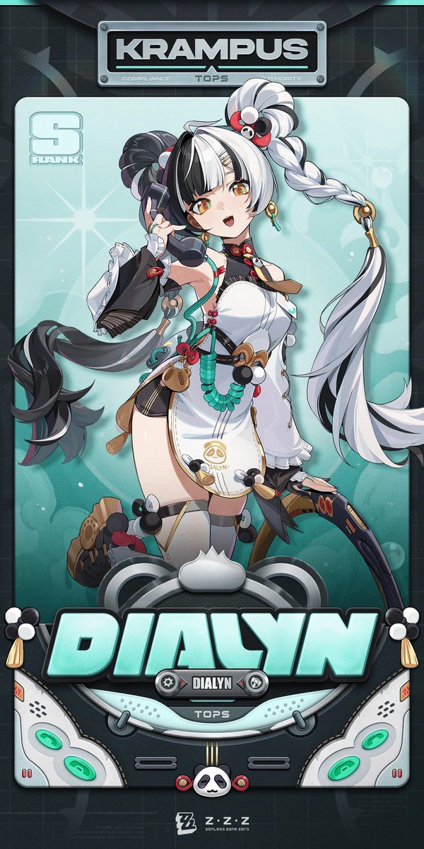 jadbsaxton's tweet image. ☎️“Rep 2493 Dialyn @ your service!” So Xcited 2 announce that I’m the EN voice of DIALYN in @ZZZ_EN ! She’s unbelievably fun &amp;amp; fierce! Can’t wait 4 every1 2 try her out in game &amp;amp; see her killer moves! Mega tnx 2 Mihoyo, @SoundCadence &amp;amp; the incredible team that brought her 2 life!
