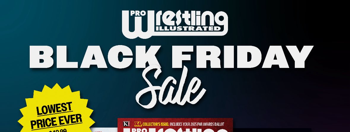 OfficialPWI's tweet image. If you’ve been waiting for the right time to subscribe to PWI, this Friday is your day! Sign up for the FREE PWI Weekly newsletter (link in bio) and we will let you know as soon as our Black Friday Sale goes live 🔥