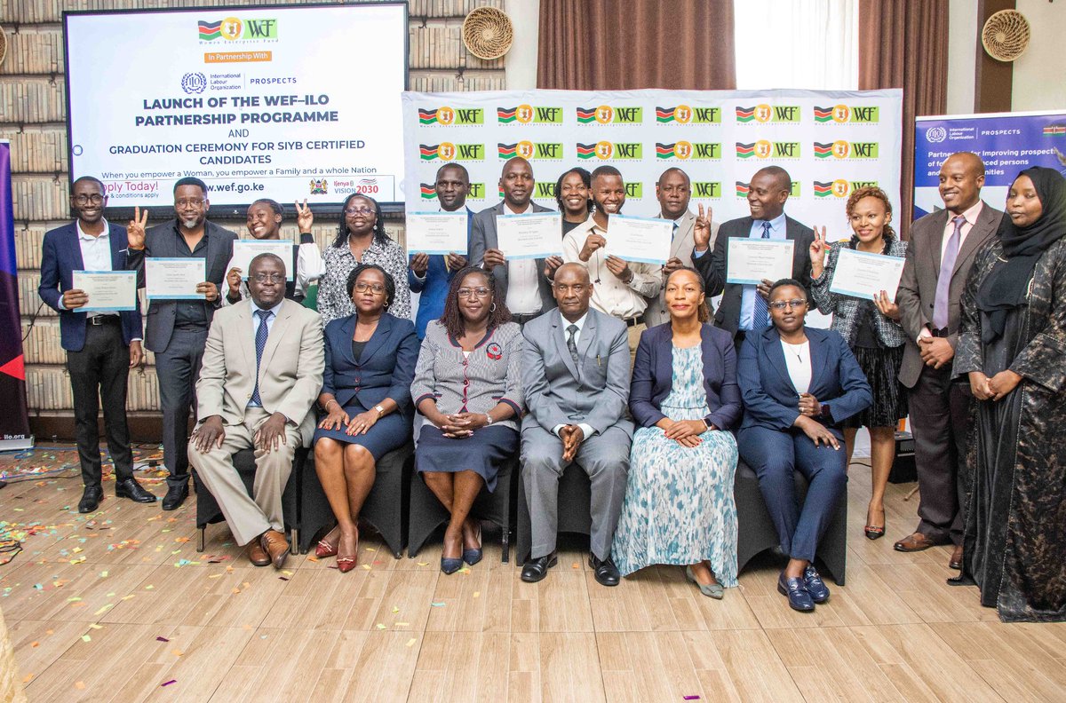 A new generation of entrepreneurs has risen. 🎓✨

We celebrate the graduands of the Start and Improve Your Business (SIYB) Programme—visionary men and women who have invested in their ideas, sharpened their leadership