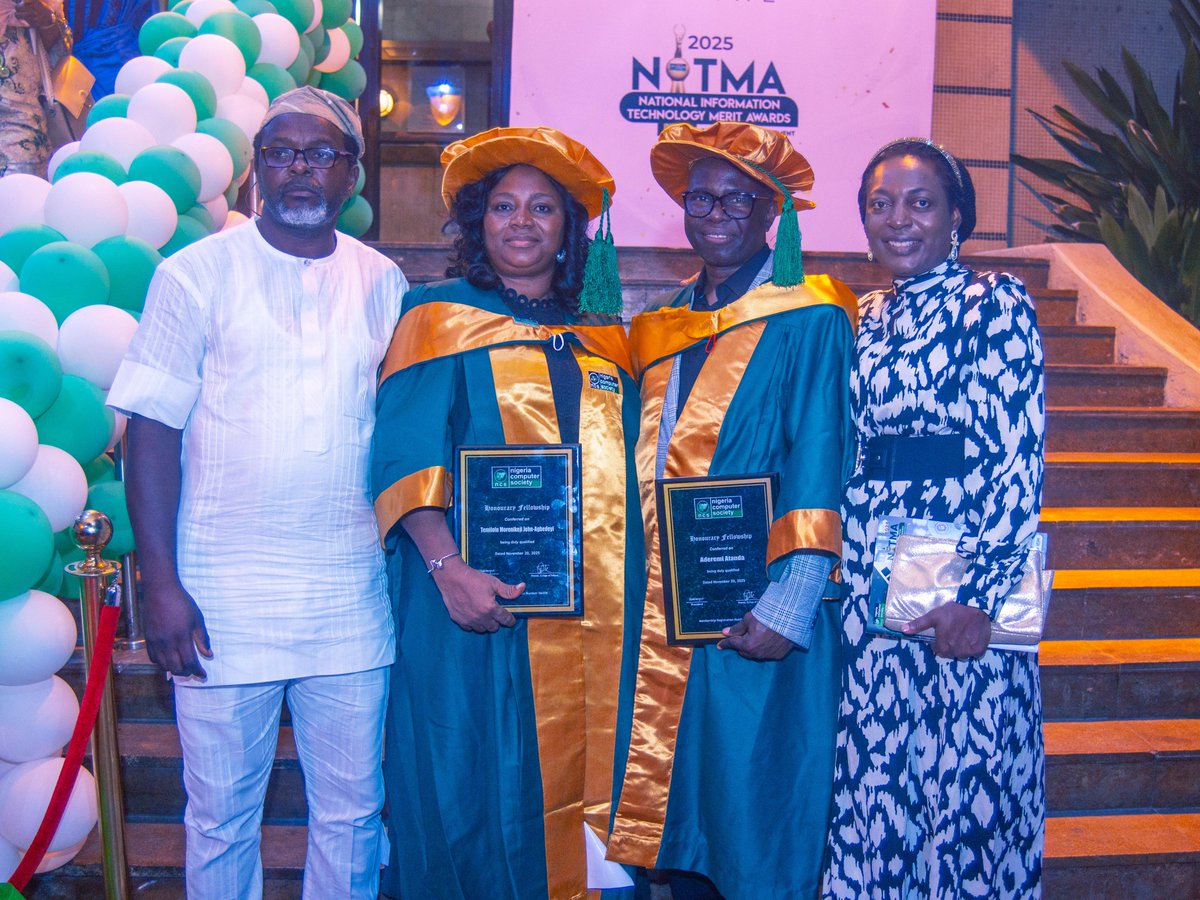 RemitaNET's tweet image. Join us in celebrating this journey of impact and purpose.

#NITMA #NCSFellow #Remita #NigeriaTech #DigitalSovereignty #Leadership #InnovationInAction #NationBuilding #NigeriaTechFuture #Excellence  #PurposefulLeadership