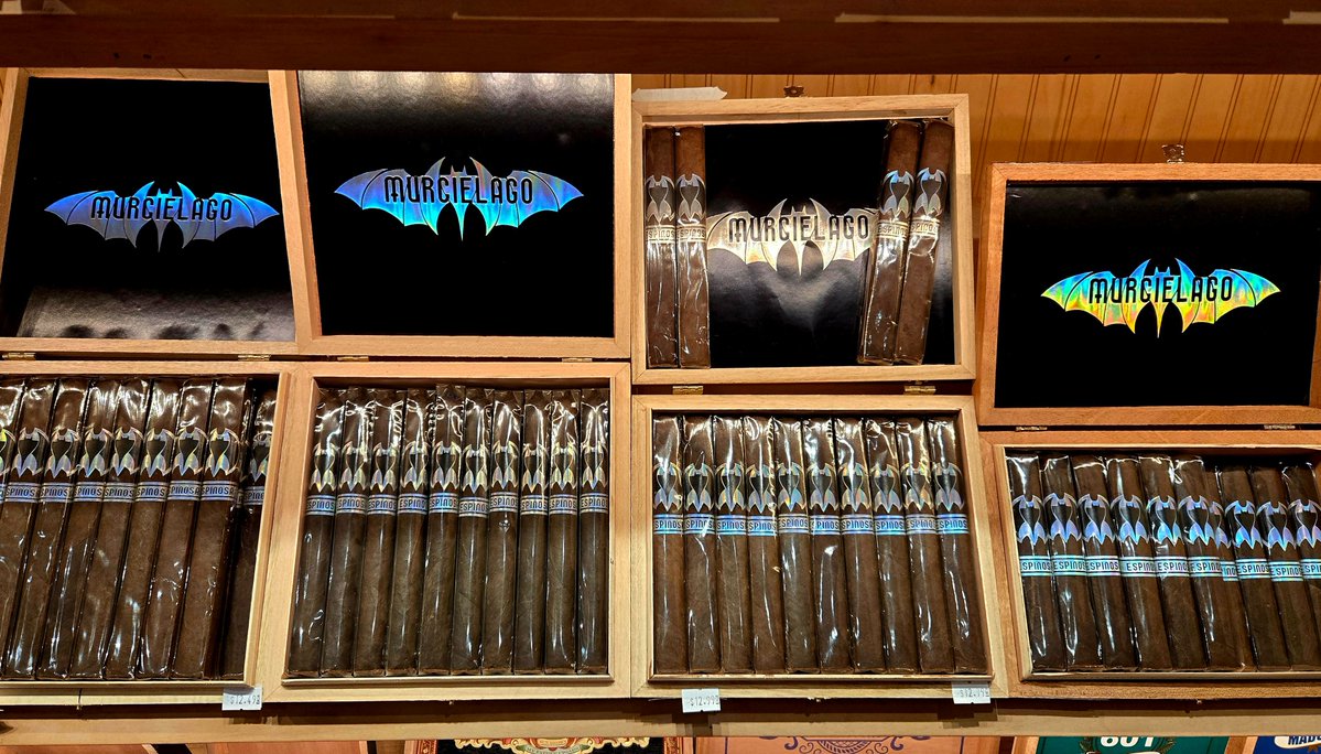 Espinosa Murcielago are fully stocked. 

Toro, Robusto, Churchill and Rabito. 

undergroundcigars.com