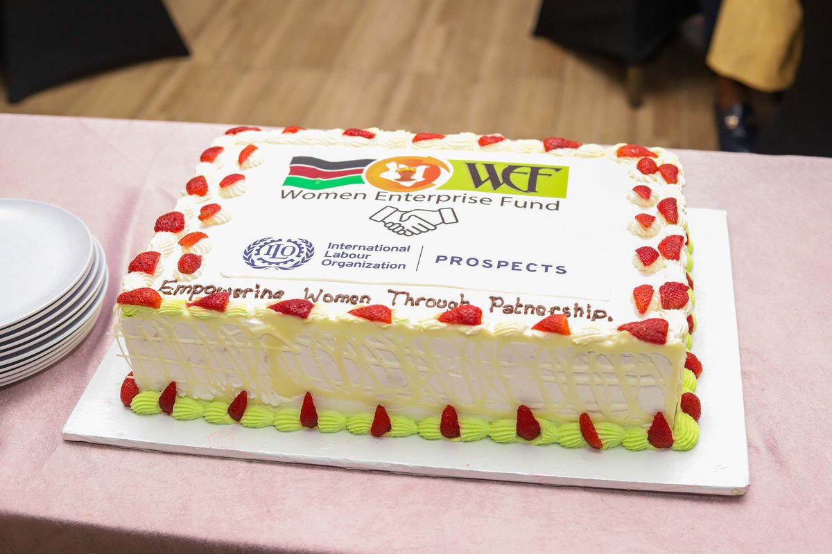 A sweet moment of partnership! 🎂🤝
WEF CEO Rachael Musyoki and ILO’s Caroline Njuki cut the cake to mark a new era of collaboration and opportunity. #WEF #ILO