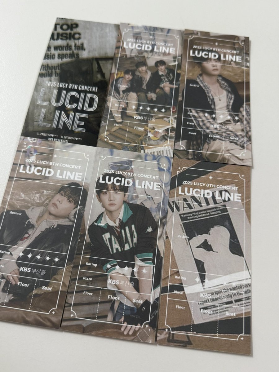 🌼루시 LUCID LINE 부산콘 나눔🌼

-날짜 : 11/30 (일) 막콘
-시간＆장소 당일 알려드립니다!
-총 5개에 한세트라서 20재고 소량 나눔이예요 ㅜㅜ
-유인 나눔합니다 착장 당일에 알려드려요
- 맞나눔은 딱 3분만 받을게요
- RT 해주시고 저에게 보여주시면 됩니다

#RT #LUCY #신예찬 #최상엽 #조원상