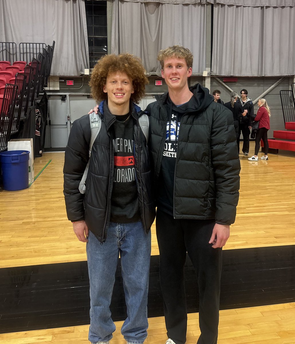 Mitch Humphrey (‘24) made the drive to <a href="/MIT/">Massachusetts Institute of Technology (MIT)</a> last night to watch &amp; support Henry Marshall (‘25). 

#LionforLife