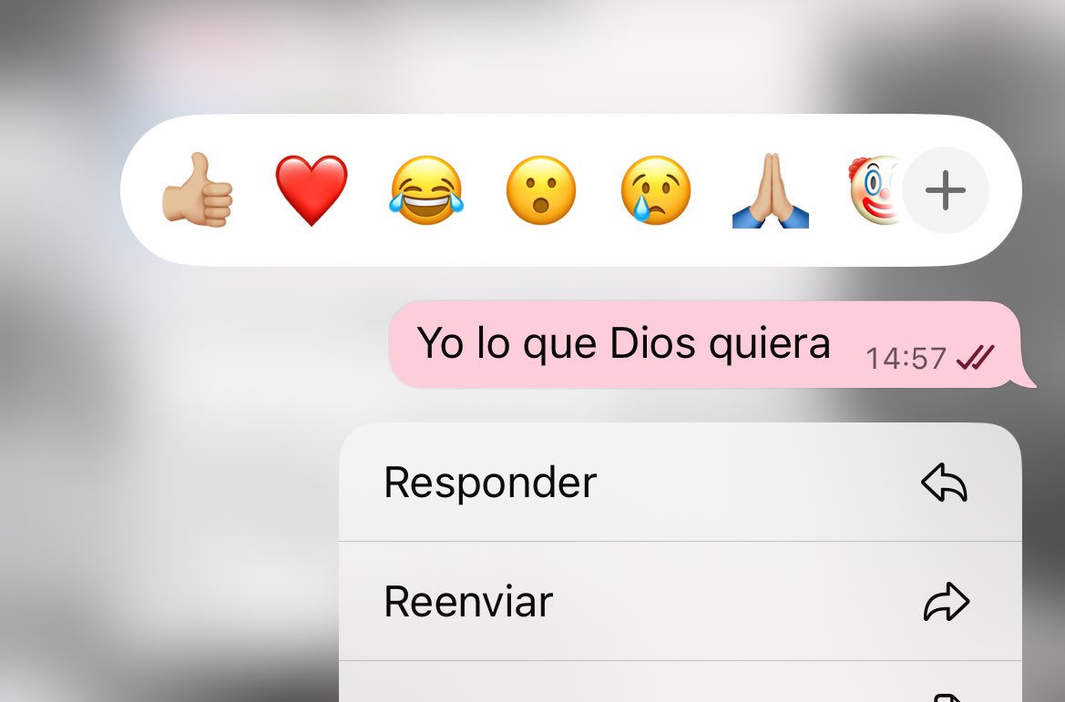 Mi respuesta a todo últimamente