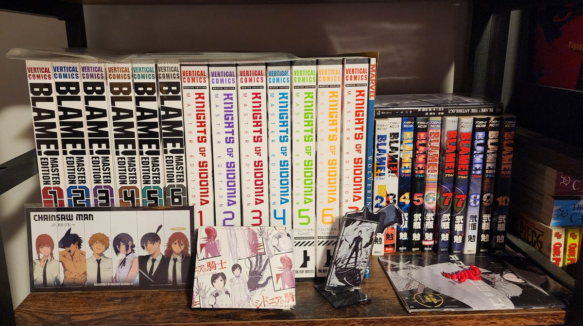Small Update on my Tsutomu Nihei Collection